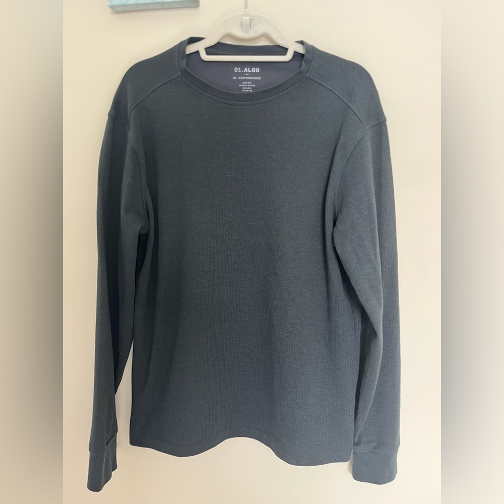 0.1 Algo Performance Long Sleeve Top Size Large Green